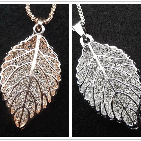 NWT BJ Leaf Necklace   - Picture 5 of 5